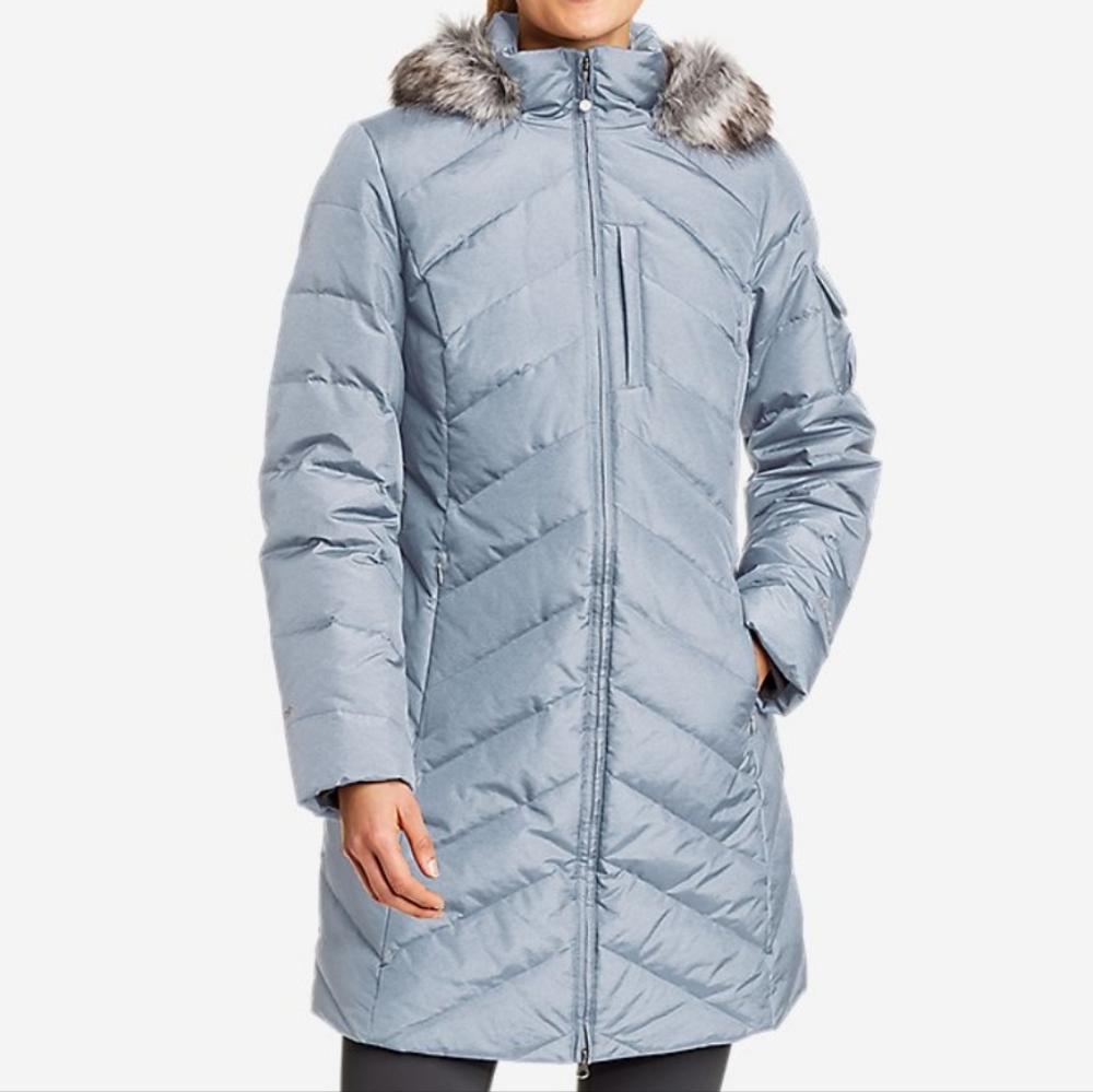 Eddie Bauer down coat- L